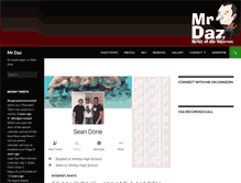 Tablet Screenshot of mrdaz.com